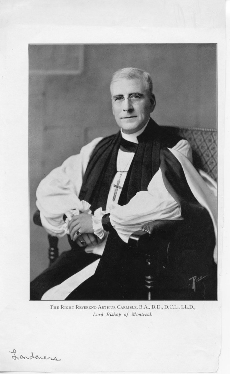 The Righ Reverend Arthur Carlisle