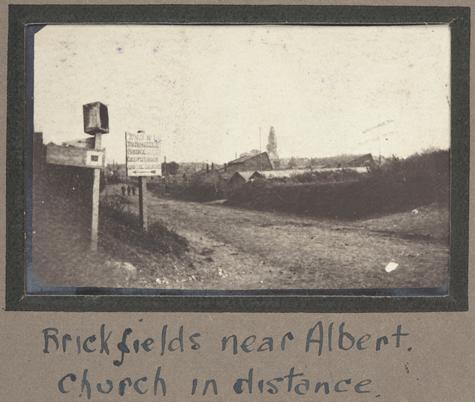 Brickfields near Albert, France.