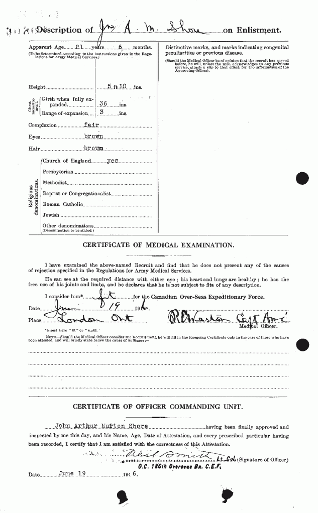 John Arthur Murton Shore 880806 Atteastion Paper 2