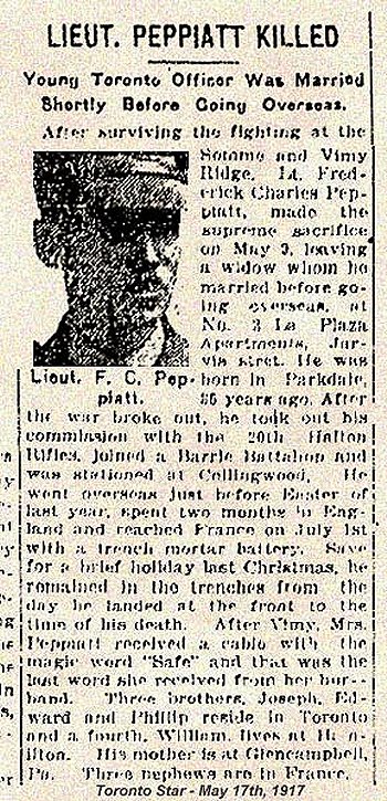 Article in Toronto Star