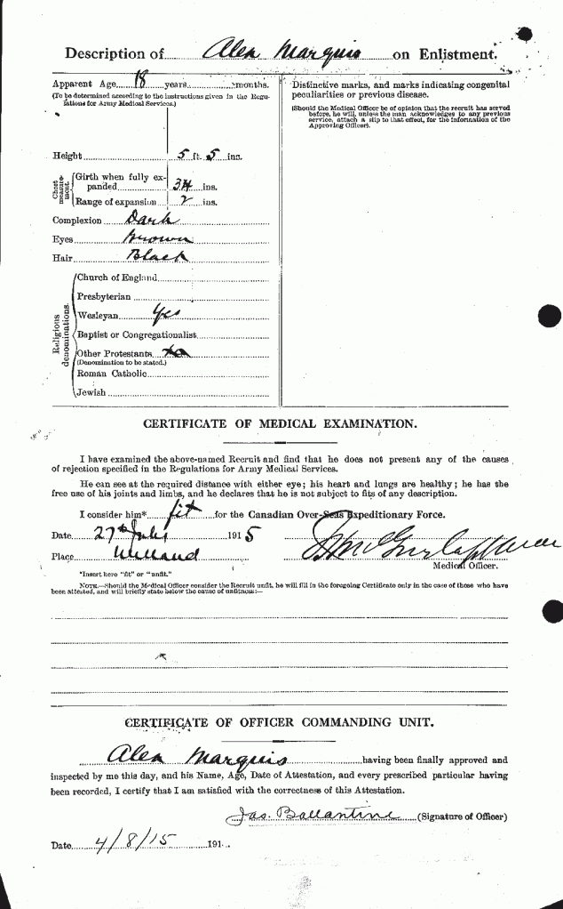 Morykwas Alexander: Service no. 141024 page 2