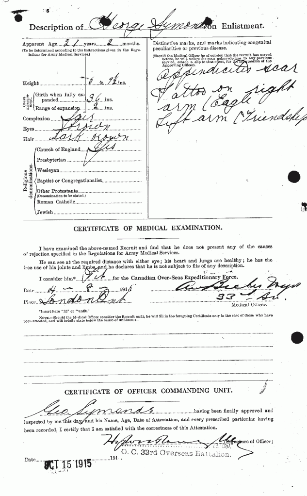 George Symonds AKA Benard Patall Page 2