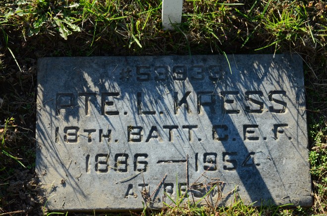 Grave Marker at Mount View Cemetery, Cambridge, Ontario, Canada