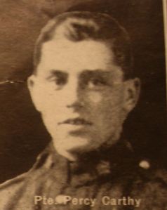 Private Percy Carthy.