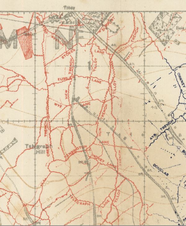 Close Up of Map