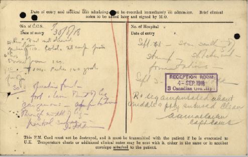 field medical card 2