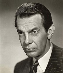 Raymond Hart Massey, Canadian Actor. American audiences thought he was British and British audiences thought he was American.