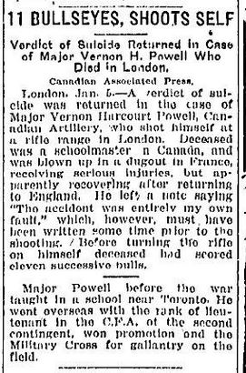 Canadian Associated Press Article, date and source unknown.