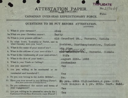 Harry Rice Attestation Snip