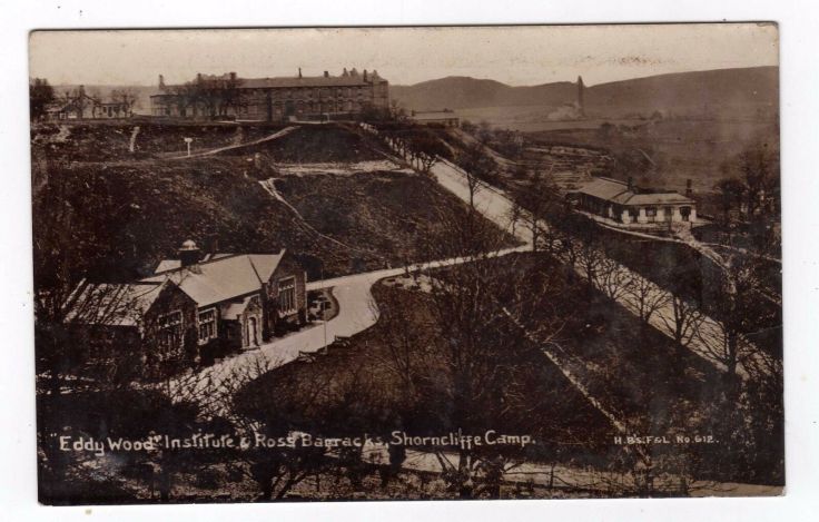 s-l1600 Eddy Wood Institire and Ross Barracks Shorncliffe Camp H.B.F and L No.612