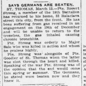 Says Germas Are Beaten London Advertiser March 14 1916 Page 5