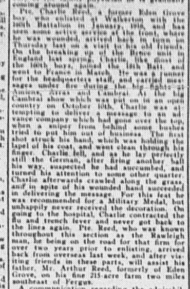 Paisley Advocate, April 9, 1919, p8