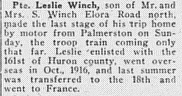 Paisley Advocate, May 28, 1919