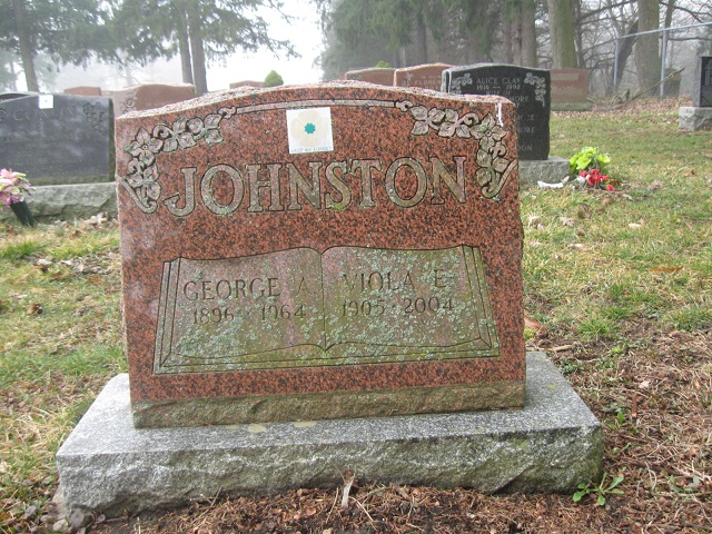 928627 George Archibald JOHNSTON Belsyde Cemetery Fergus 1896 - 1964