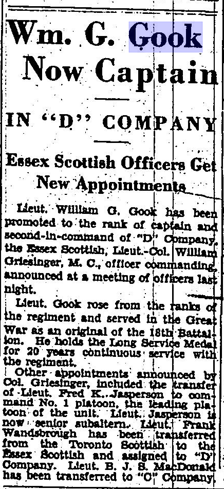 Wm G Gook Now Captain The Border Cities Star April 23 1932 Page 3