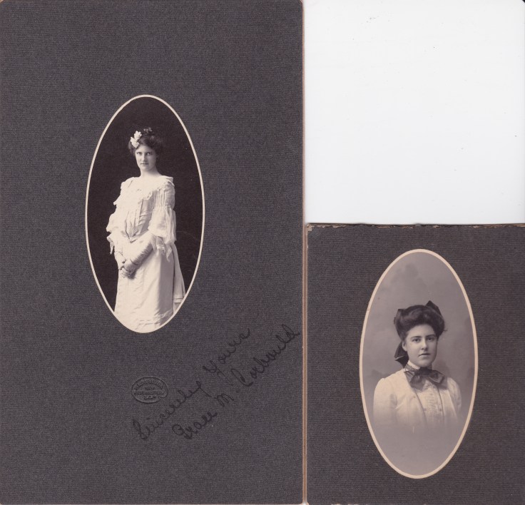 Grace &amp; Claire Corbould, New Westminster. ca 1905? MDM Collection